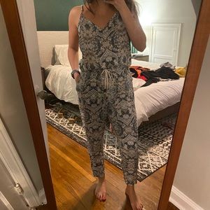 H&M floral jumpsuit